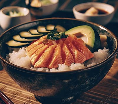 Poké bowls